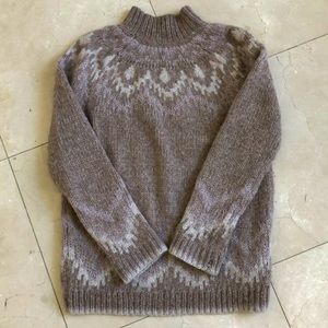 Thick winter sweater